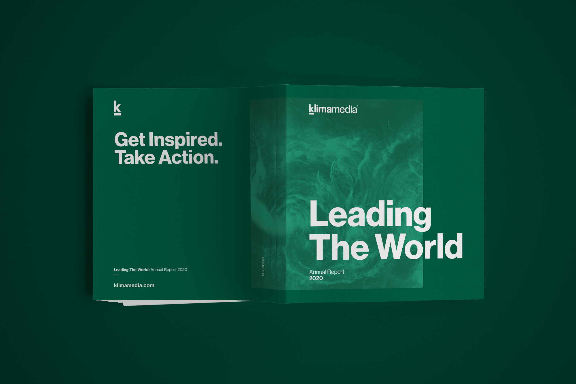 Klima Media annual report cover